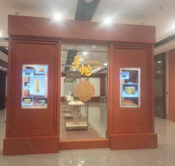 OLED透明顯示屏在山西博物館的創新應用